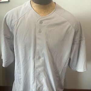 Nike Team Mens XL Blank Baseball Jersey